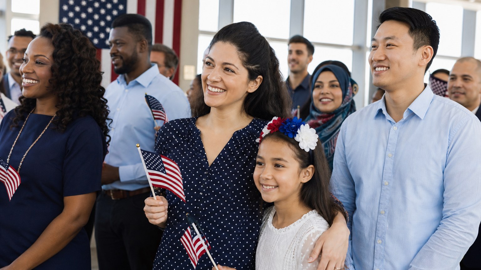 People preparing for What to Expect at Your Oath Ceremony with organized study materials