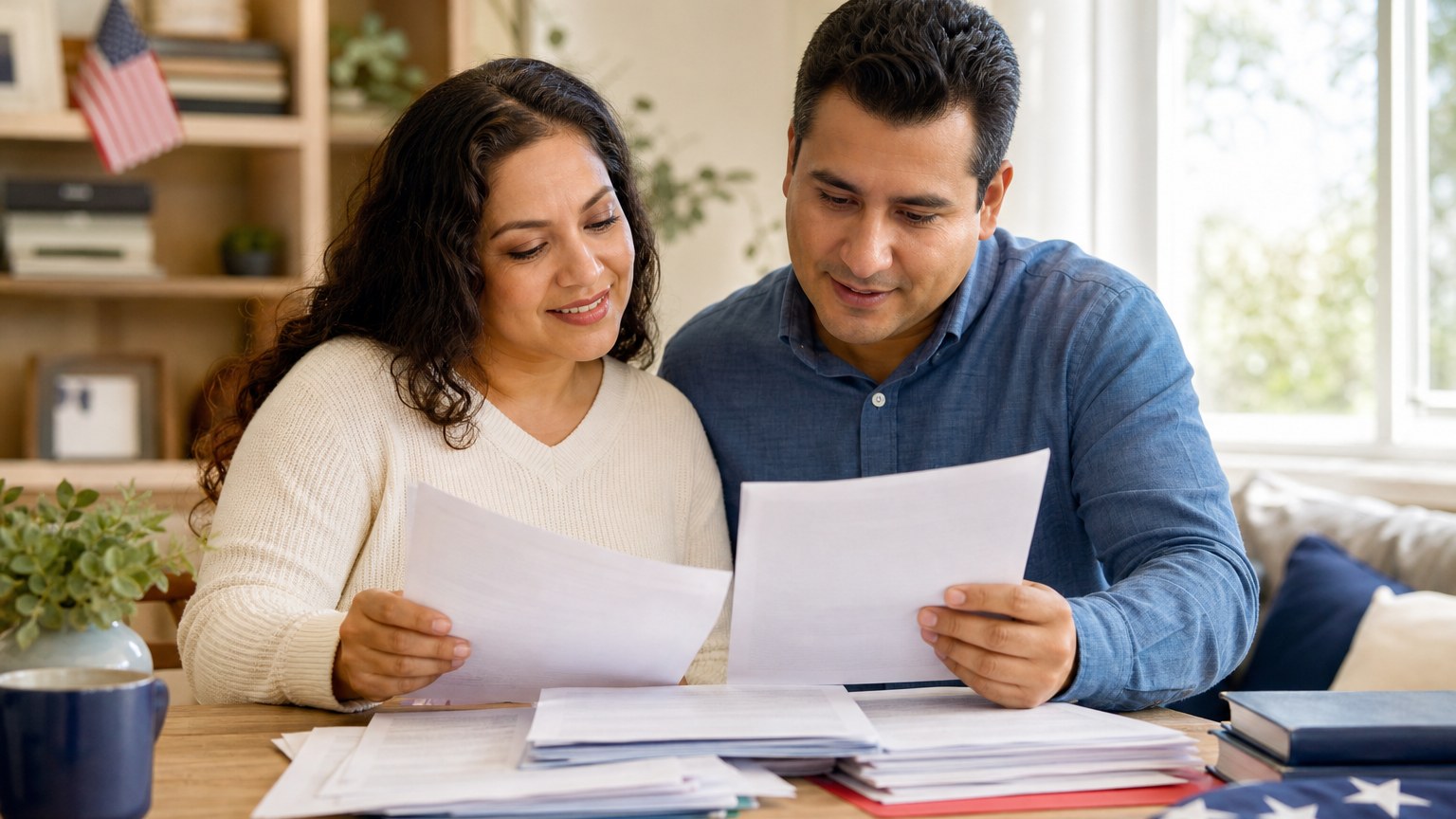 People preparing for Naturalization for Spouses of US Citizens: The 3-Year Rule Explained with organized study materials