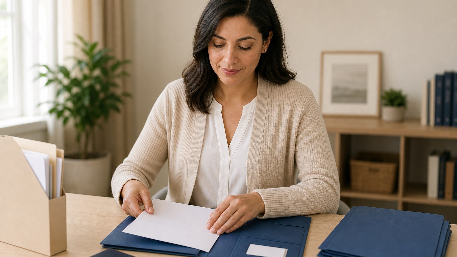 People preparing for What to Bring to Your Citizenship Interview with organized study materials